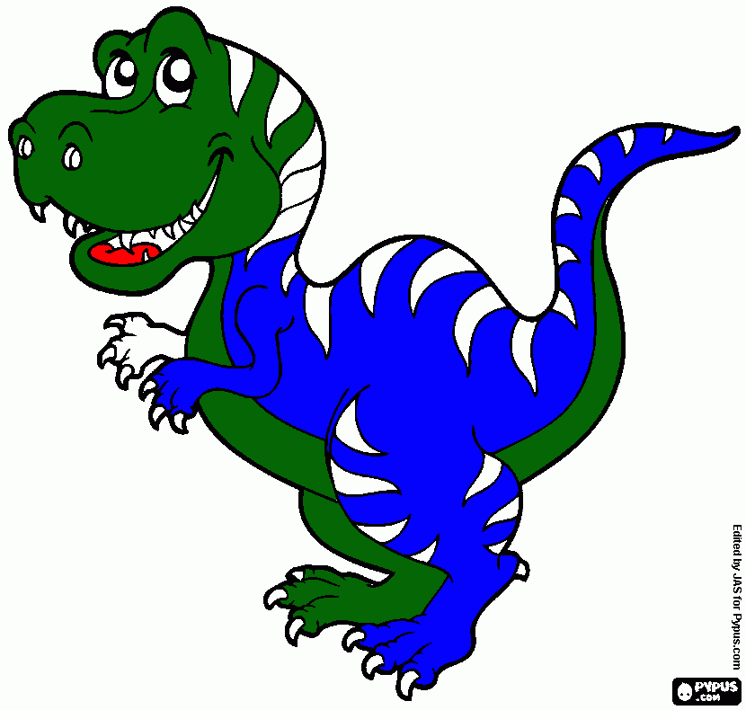 dinoussauro para colorir e imprimir