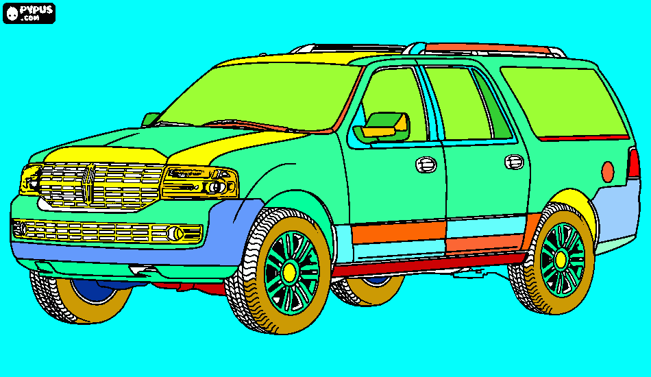 dodge para colorir e imprimir