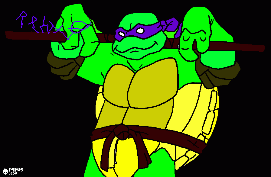 Donie para colorir e imprimir