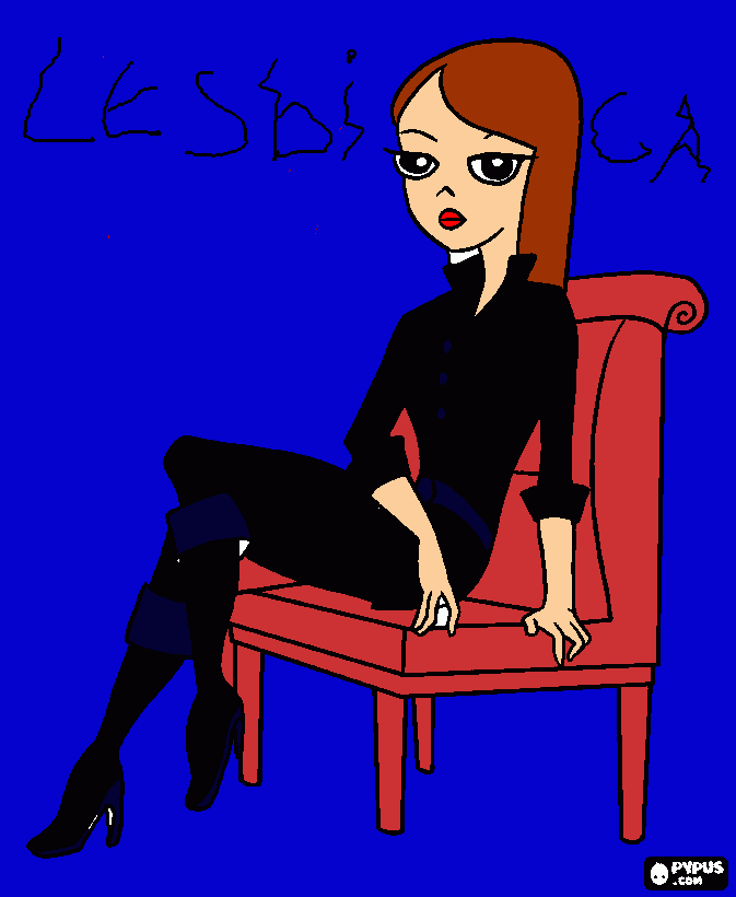 doofensshmirtz vanessa adolescente de 16 anos,lesbica para colorir e imprimir