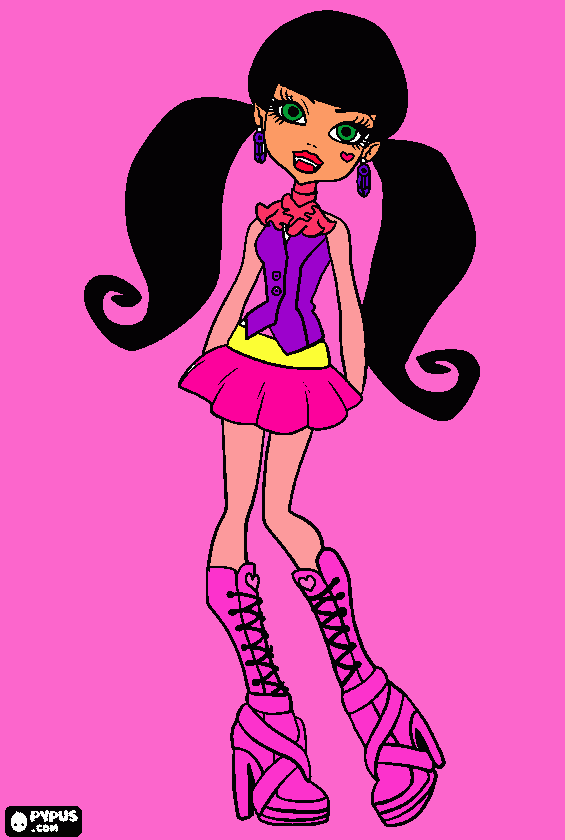 DRACO LAURA para colorir e imprimir