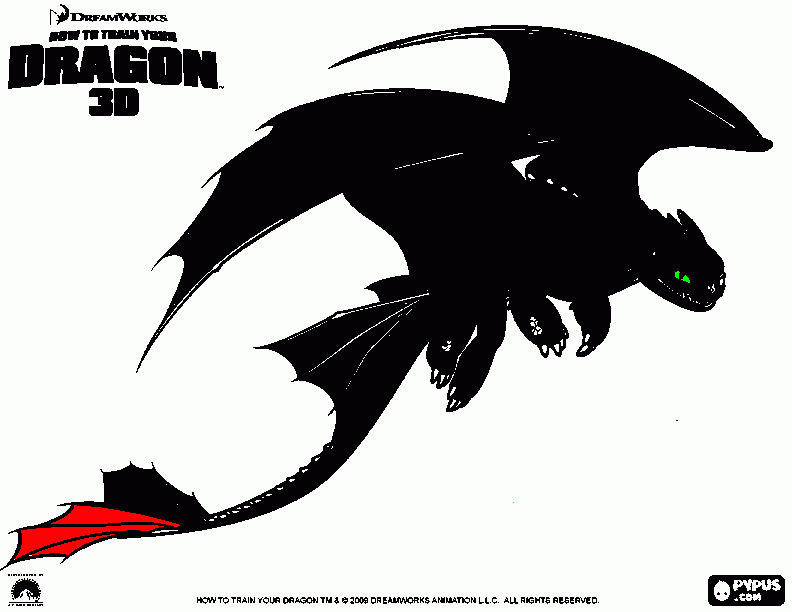 dragoes pilotos de berk para colorir e imprimir