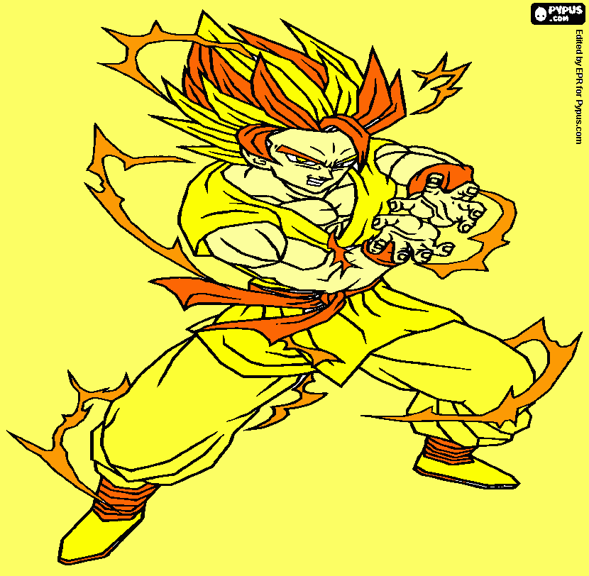 dragon ball z fotos para colorir e imprimir