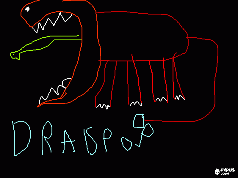 DragonSprop para colorir e imprimir