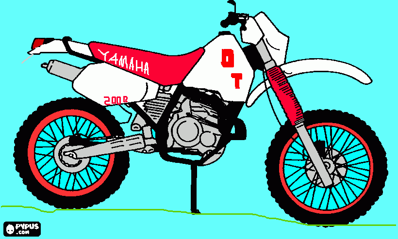 dt 200 r para colorir e imprimir