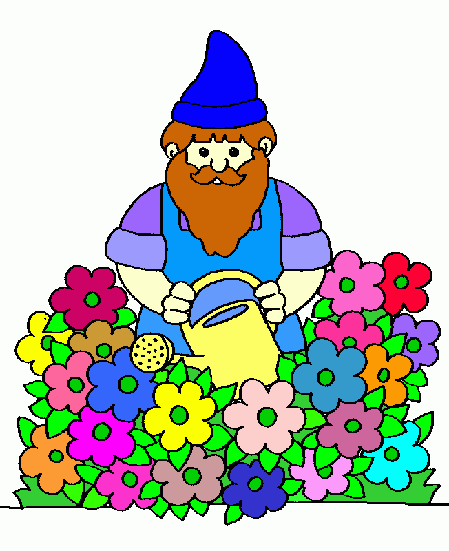 Duende Feliz para colorir e imprimir