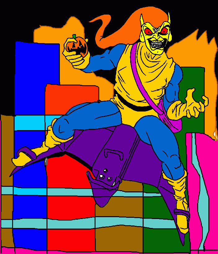 duende macabro para colorir e imprimir