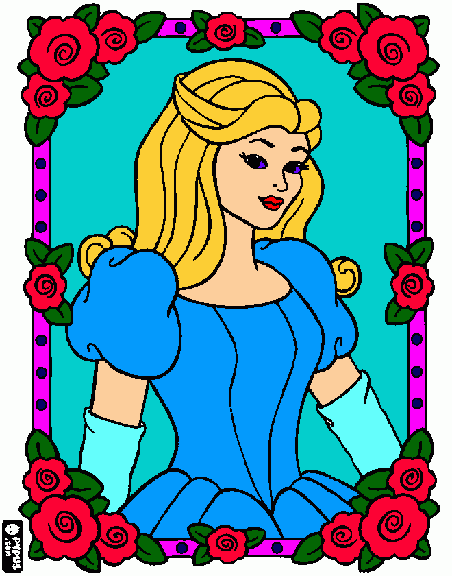 e uma princesas para colorir e imprimir