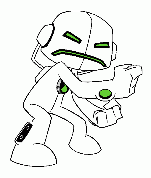 ECO para colorir e imprimir