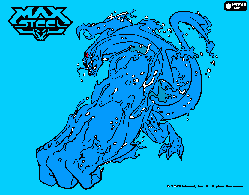 elementor agua para colorir e imprimir