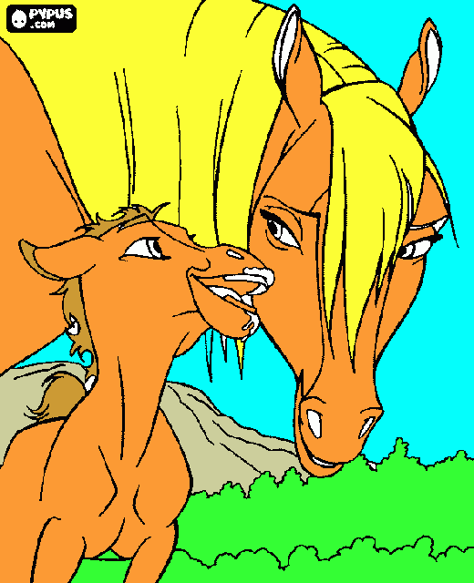 elga e o poltro para colorir e imprimir