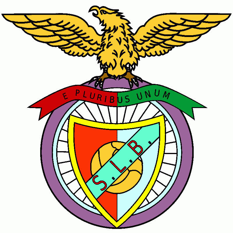 emblema do benfica para colorir e imprimir
