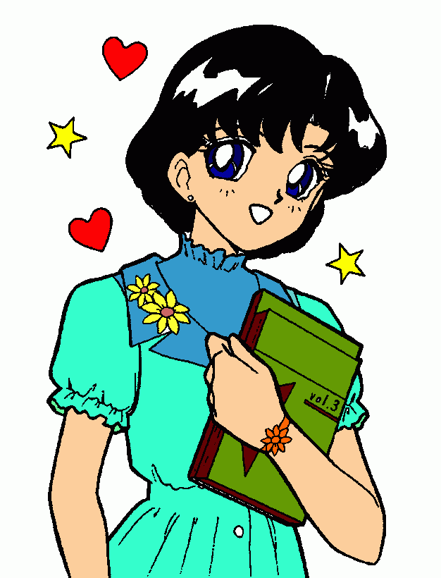 emi mizuno para colorir e imprimir