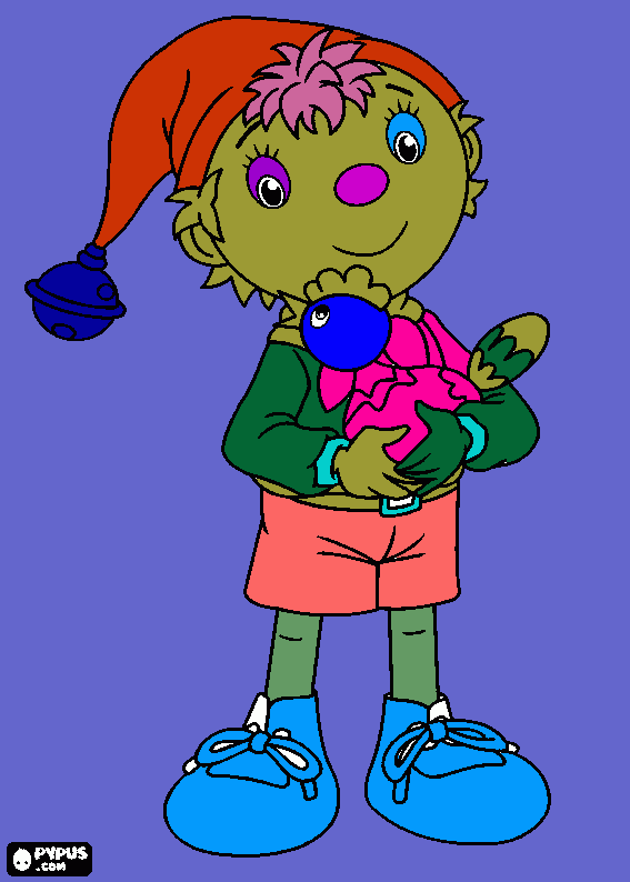 Emilia para colorir e imprimir