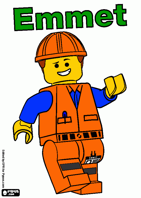 EMMET para colorir e imprimir