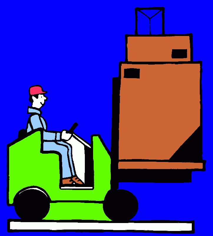 empilhadeiras para colorir e imprimir