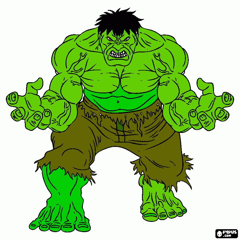 encrivél huk para colorir e imprimir