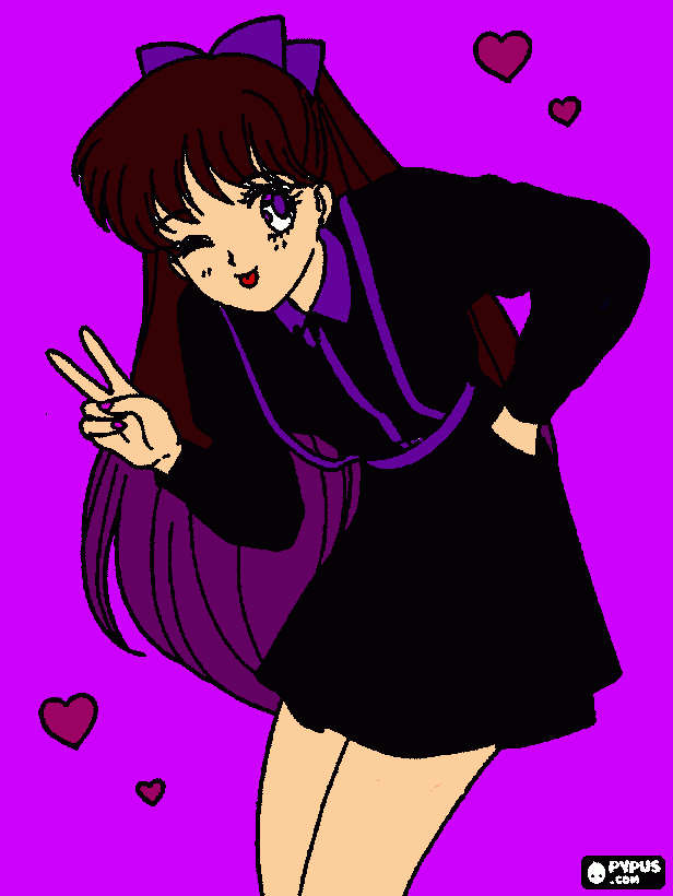 EnderGirl para colorir e imprimir