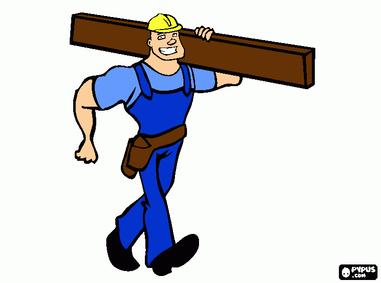 Engenharia Civil para colorir e imprimir