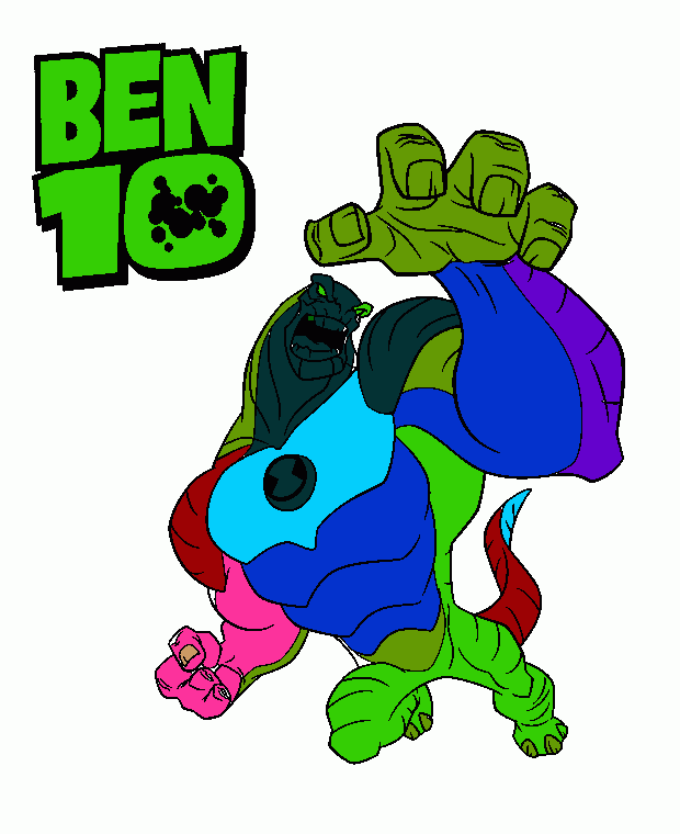 Ermonossauro para colorir e imprimir