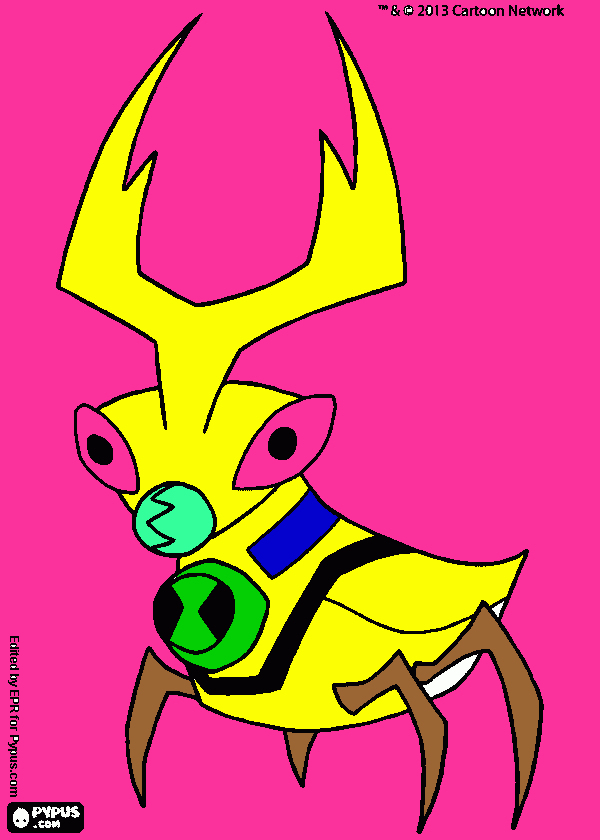 escarabola para colorir e imprimir