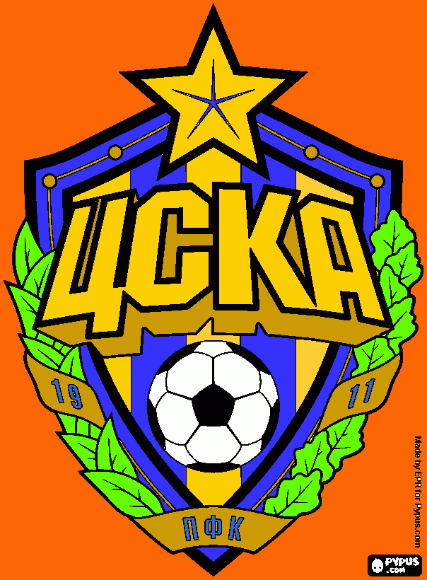 escudo cfc para colorir e imprimir