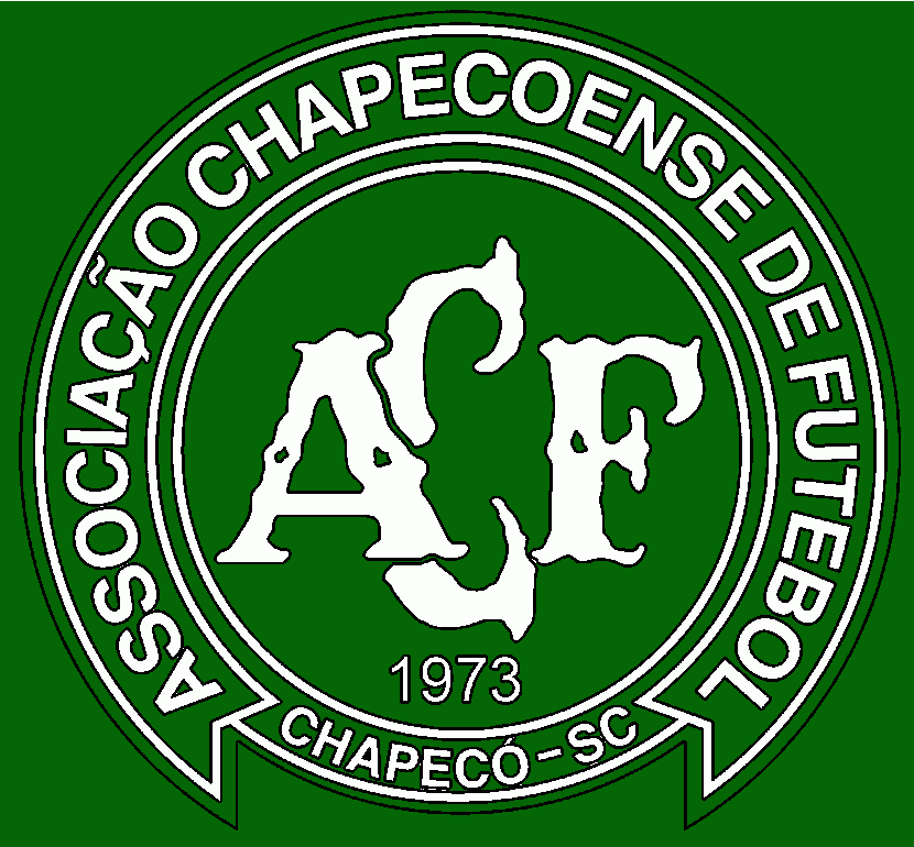 Escudo da Chapecoense para colorir e imprimir