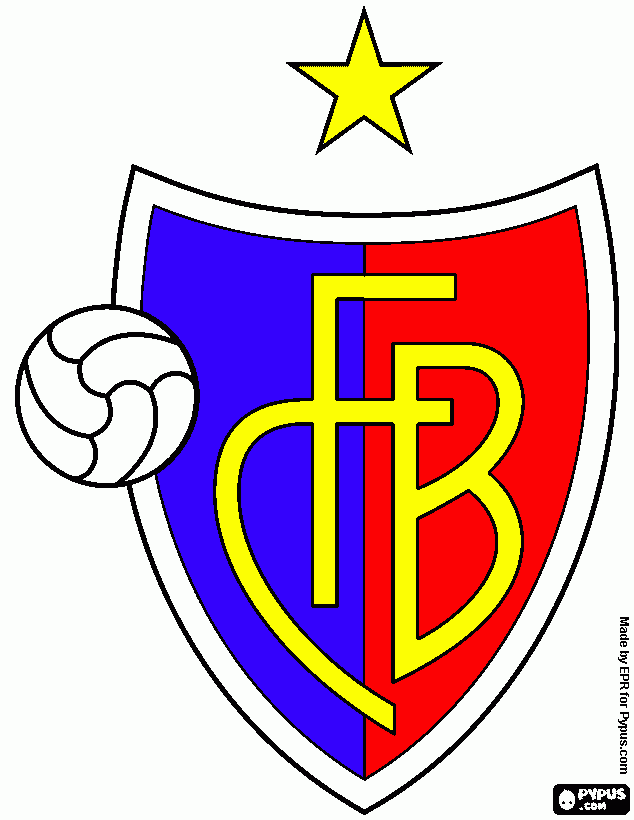 escudo da escolinha de futsal para colorir e imprimir