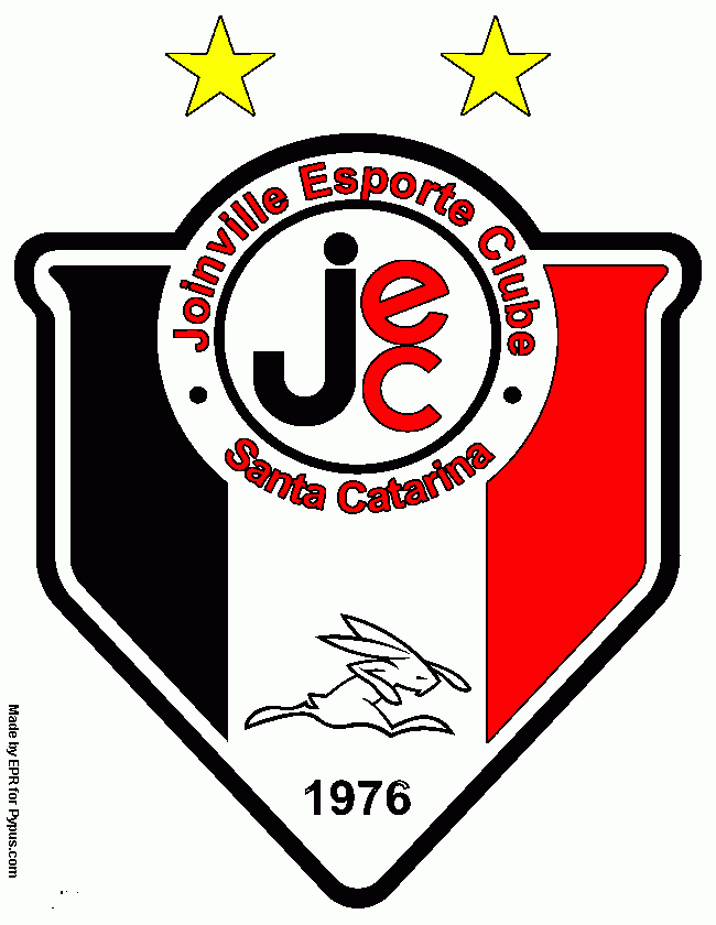 Escudo do Joinville E.C. para colorir e imprimir