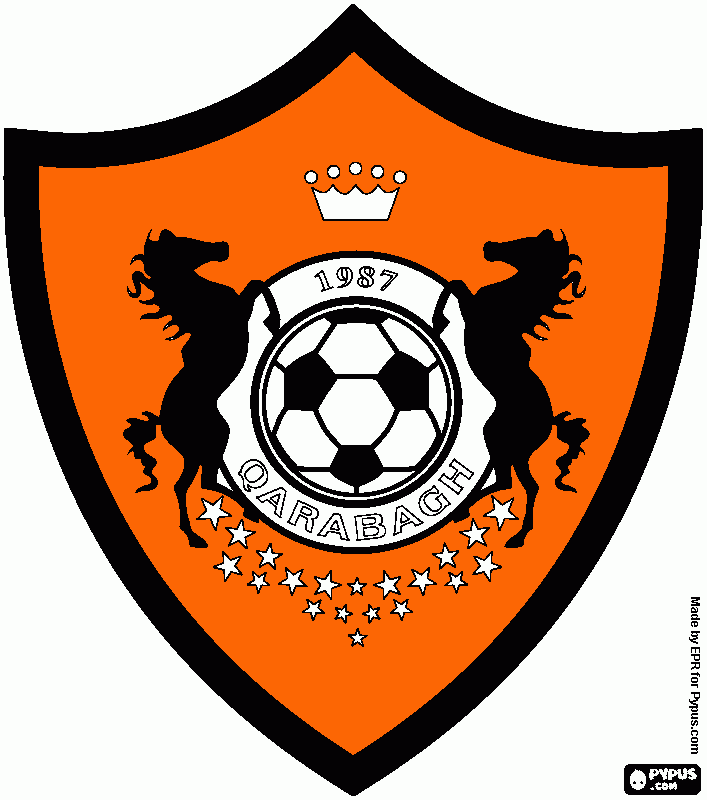 escudo mercenarios F.C para colorir e imprimir