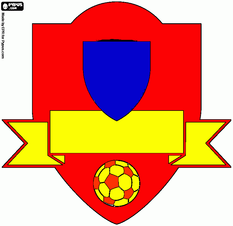 escudos dos clubes para colorir e imprimir