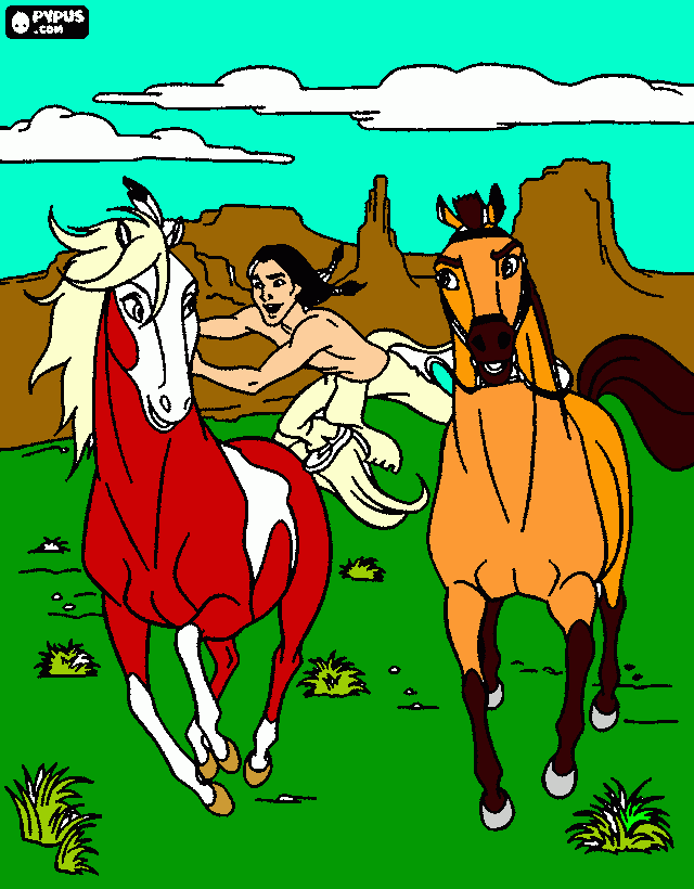 espirito em domado para colorir e imprimir