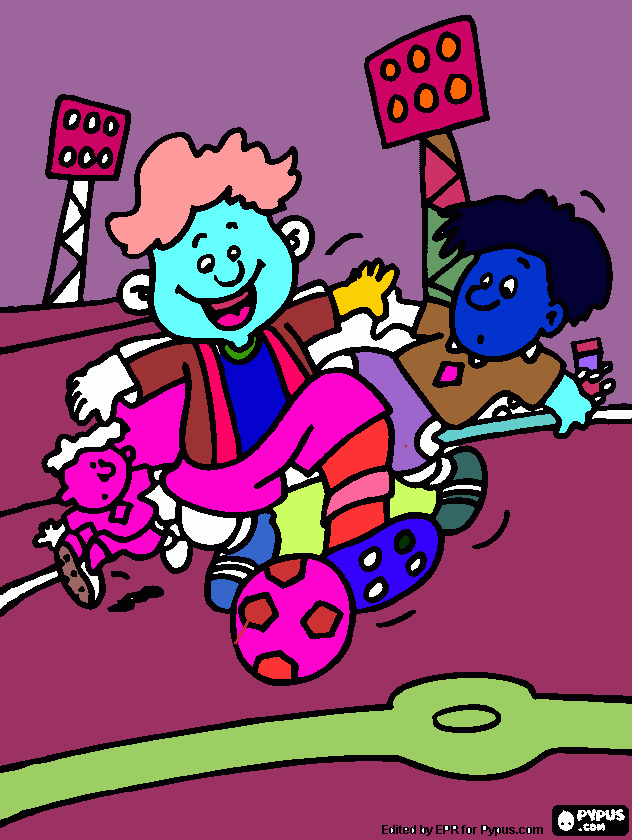 Esporte pre 1 para colorir e imprimir