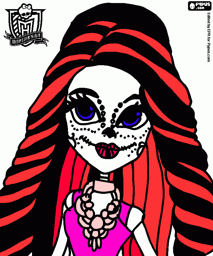 esquilida com  muito amor de neta fernanda para colorir e imprimir