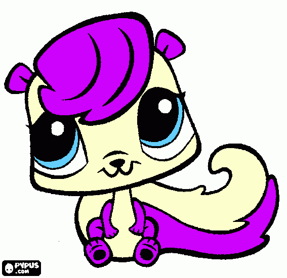 esquilinha para colorir e imprimir