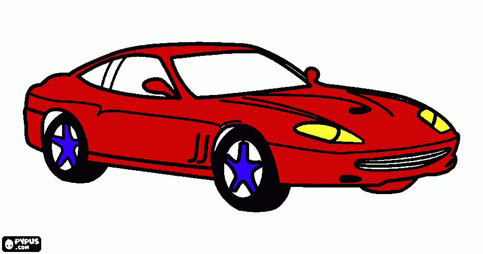 esse carro e pra voce  para colorir e imprimir