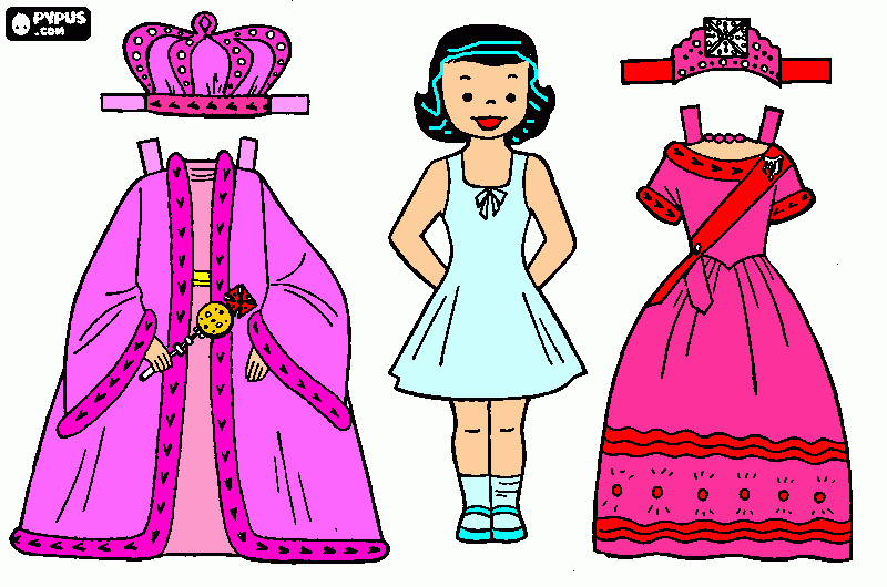 estilista para colorir e imprimir