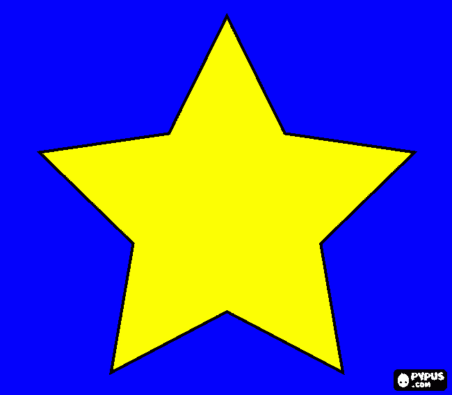 estrela cadente! para colorir e imprimir