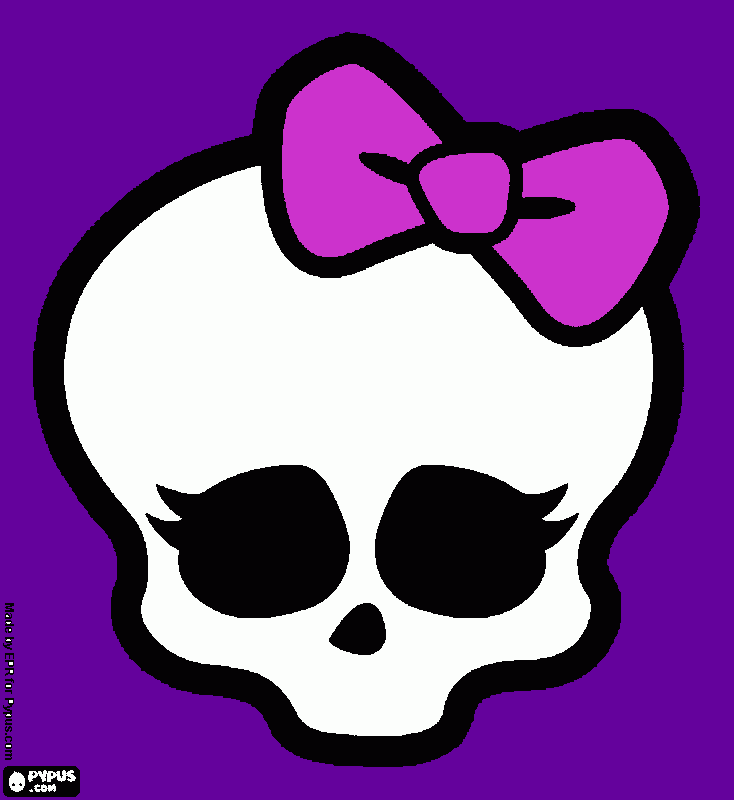 eu amo as monster high para colorir e imprimir