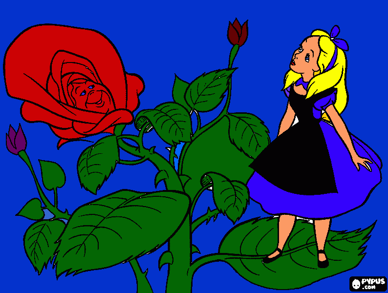 eu desenho a lise nopais das maravilha para colorir e imprimir