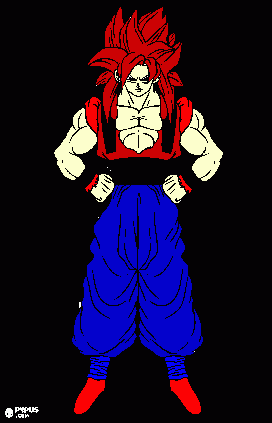 eu qero muito dragom ball para colorir e imprimir