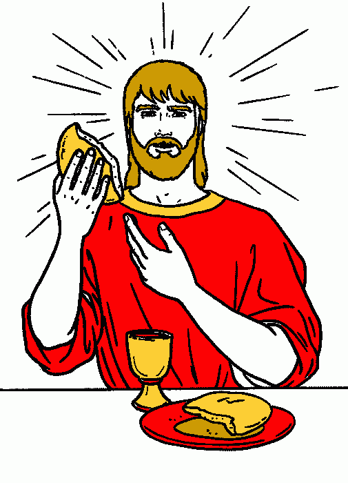 eucaristia para colorir e imprimir