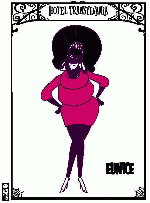 EUNICE para colorir e imprimir