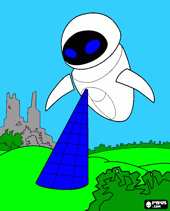 eva linda para colorir e imprimir