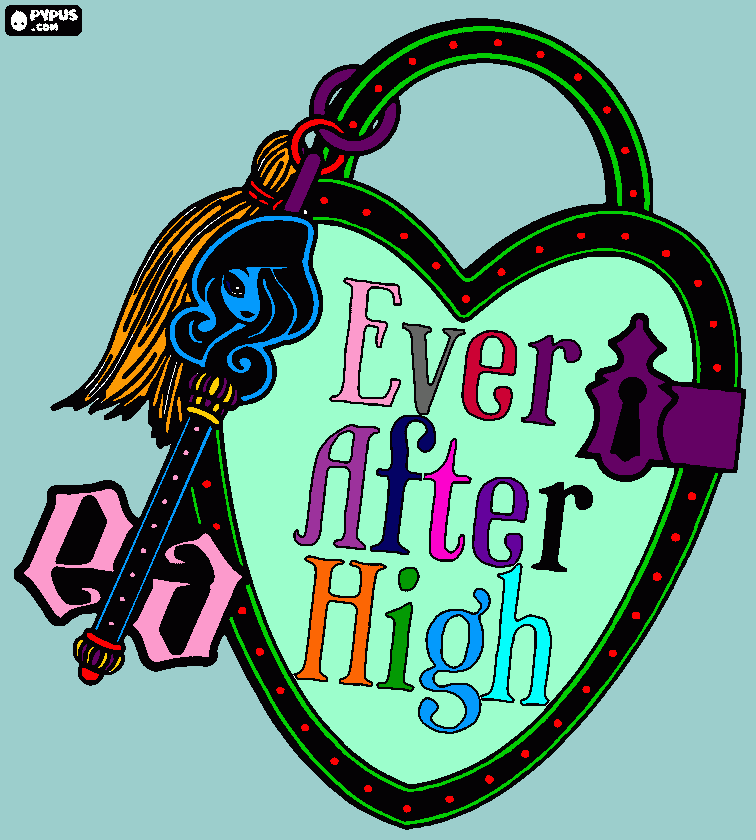 Ever after high... para colorir e imprimir