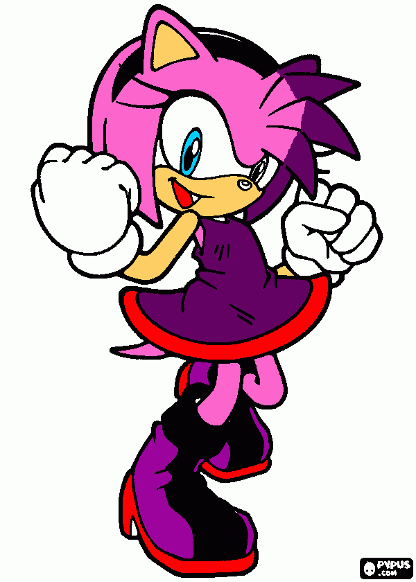 evil amy para colorir e imprimir