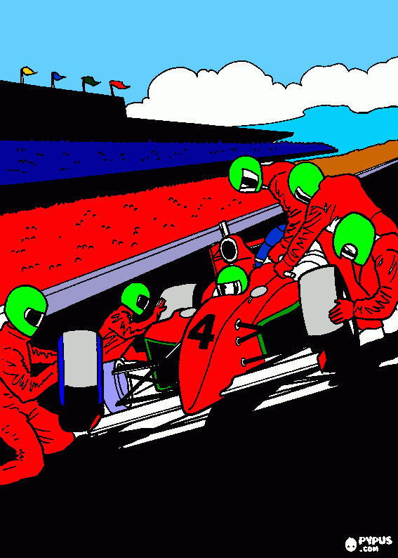 f1 para colorir e imprimir