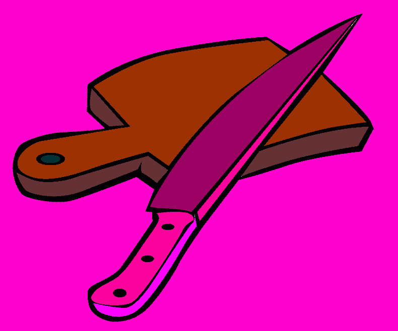 faca para colorir e imprimir