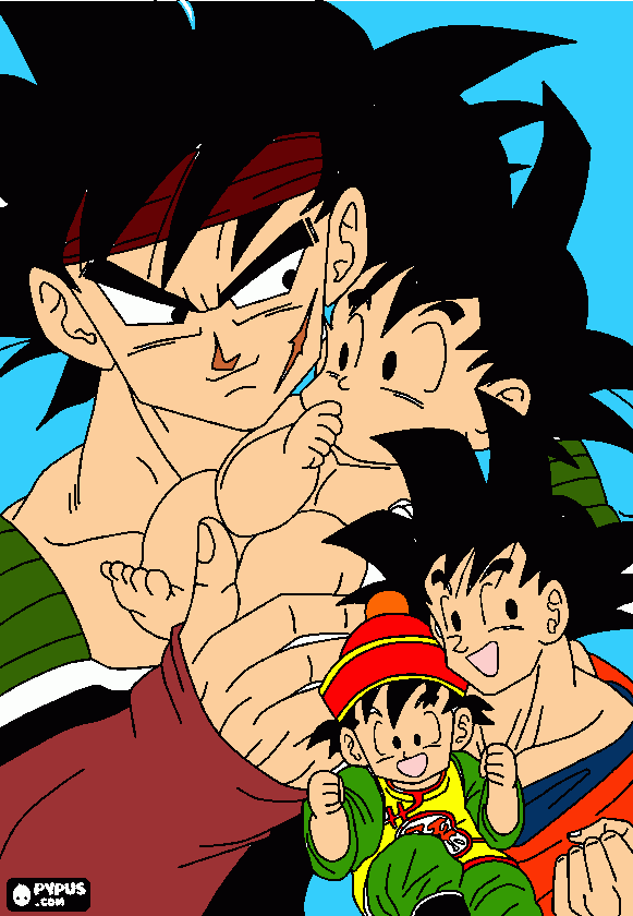 Familia Son para colorir e imprimir