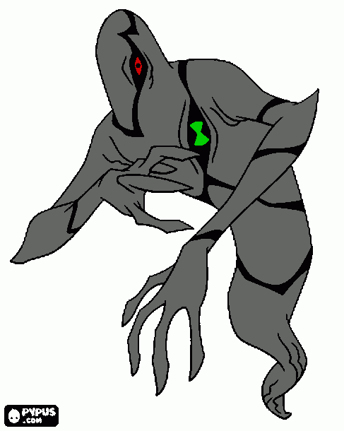 fantasmagorico para colorir e imprimir